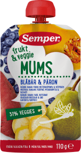 Frukt & Veggie Blåbär 6M