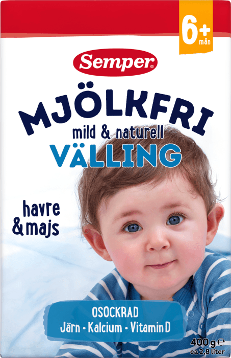 Välling Naturell Mjölkfri 6 mån