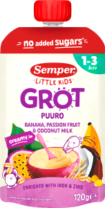 Grötklämmis Passionsfrukt, Banan & Kokos 1-3 år
