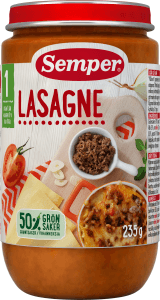 Lasagne 12 mån