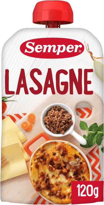 Klämmis Lasagne 6 mån