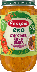 Sötpotatis, Biff & Linser EKO 1år