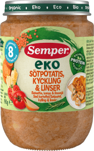 Sötpotatis, Kyckling & Linser Eko