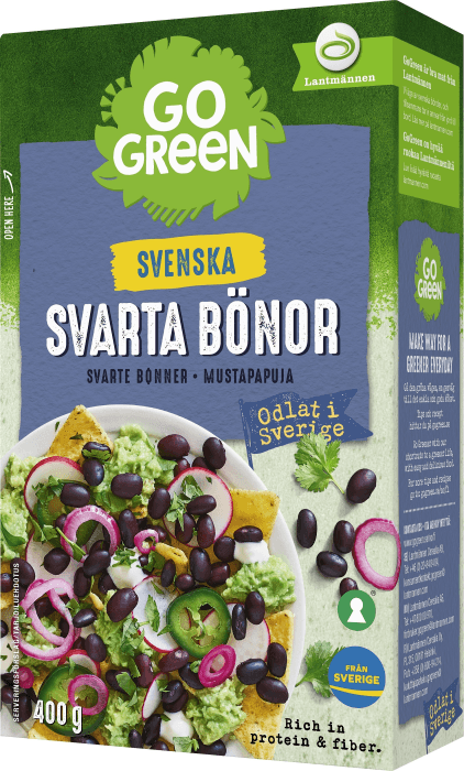 Svarta Bönor Svenskodlade