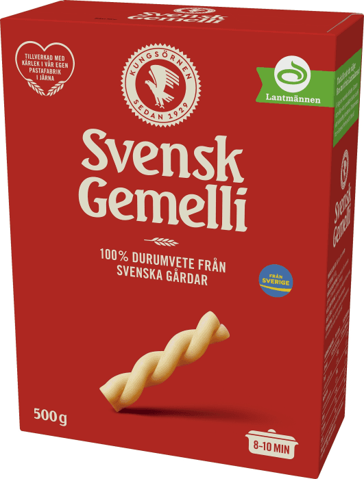 Pasta Svensk Gemelli