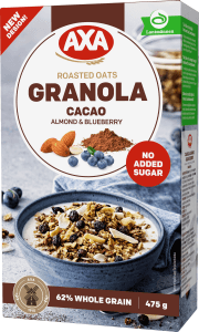Granola Kakao, Mandel & Blåbär