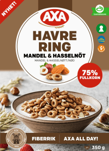 Flingor Havrering Mandel & Hasselnöt
