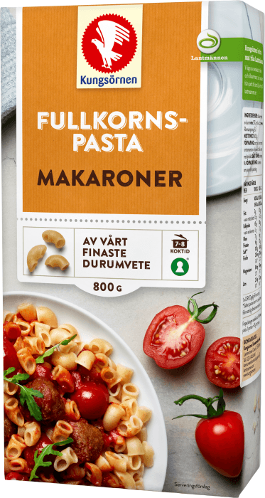 Fullkornspasta Makaroner
