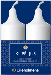 Kupéljus Vit