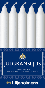 Julgransljus Vita
