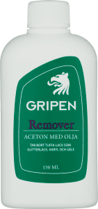 Aceton med olja