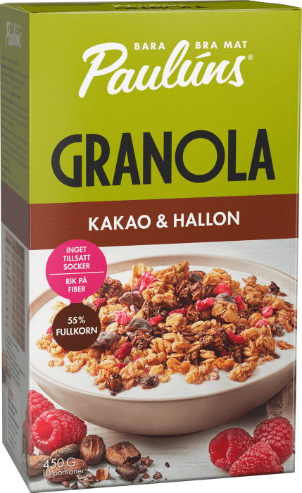 Granola Kakao & Hallon