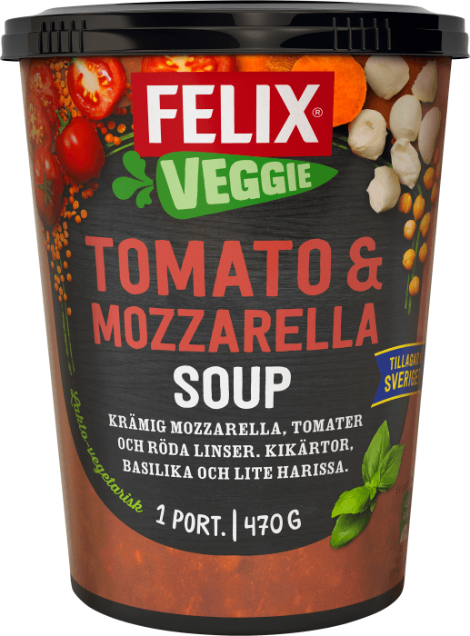 Soppa Tomat & Mozzarella