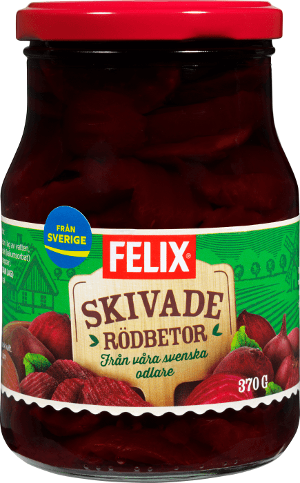 Rödbetor Skivade