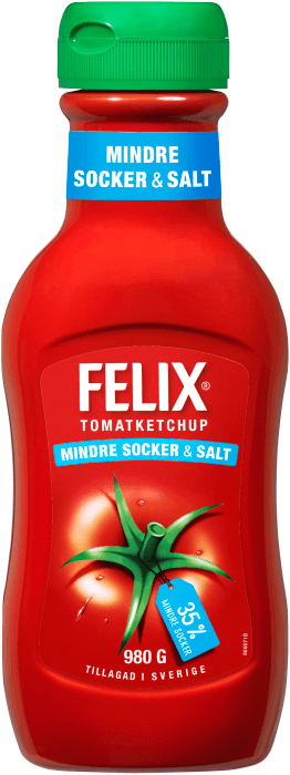 Ketchup Mindre Socker & Salt