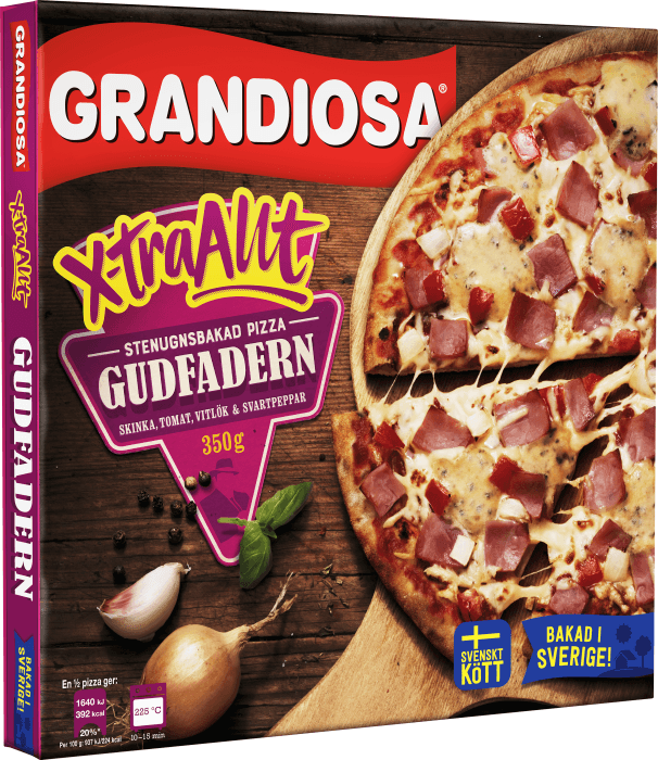Pizza X-tra allt Gudfadern Fryst