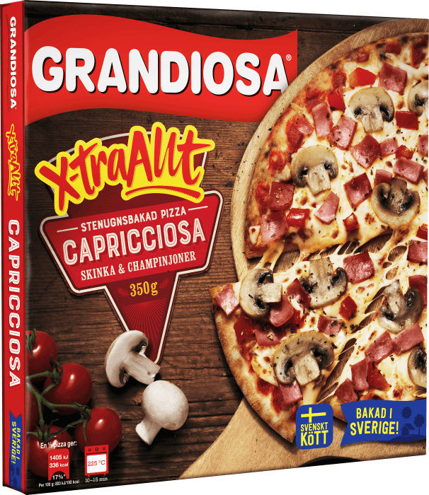 Pizza X-Tra Allt Capricciosa Fryst