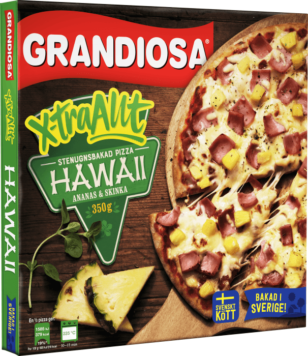 Pizza Hawaii Fryst