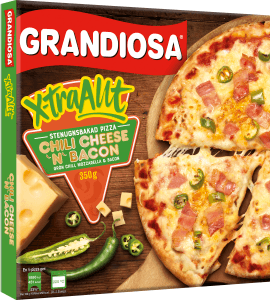 Pizza X-tra allt Chili Cheese Bacon