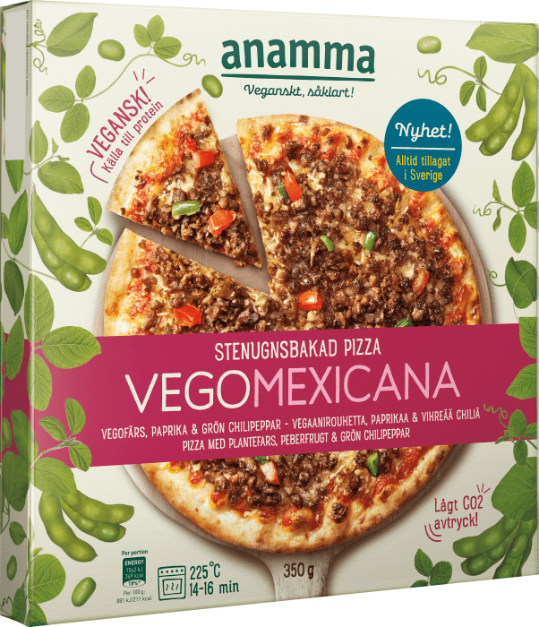 Pizza Vegomexicana Fryst