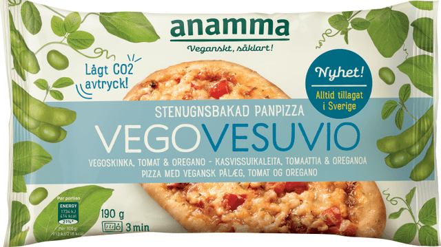 Panpizza Vegovesuvio Fryst