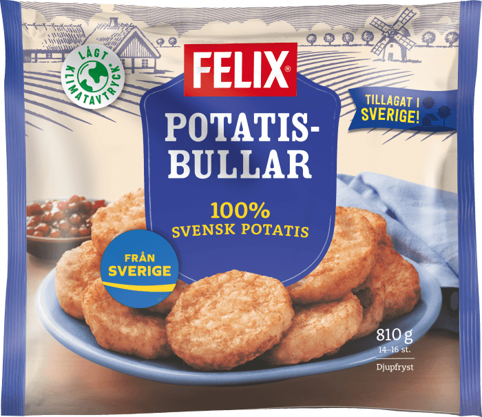 Potatisbullar Frysta
