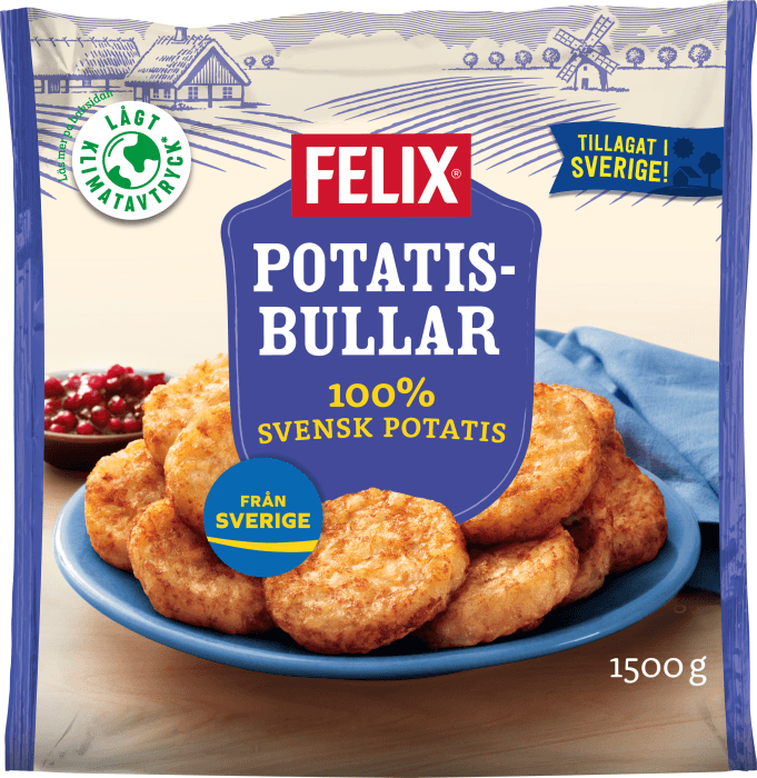 Potatisbullar Frysta