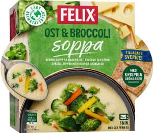 Soppa Ost & Broccoli Fryst
