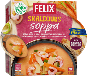 Skaldjurssoppa Fryst