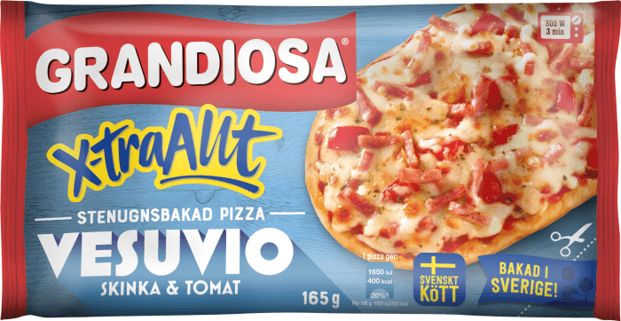 Pizza Vesuvio X-Tra Allt Fryst
