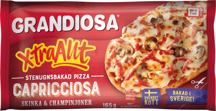 Mini Pizza Capricciosa X-Tra Allt Fryst