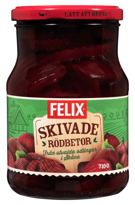 Skivade Rödbetor