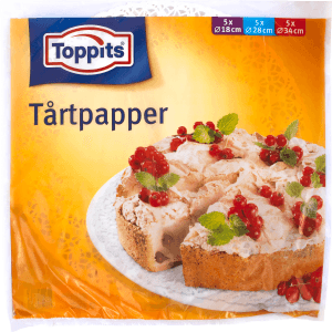 Tårtpapper Rund