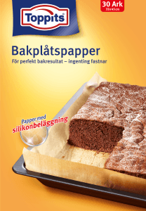 Bakplåtspapper