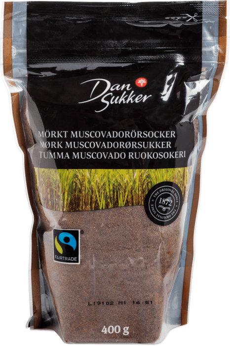 Mörkt Muscovadorörsocker Fairtrade