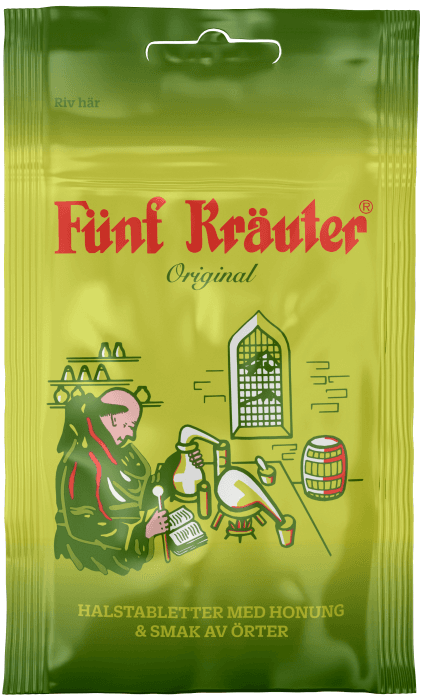 Halstabletter Fünf Kräuter