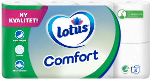 Toalettpapper Comfort 8-pack