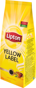 Svart Te Yellow Label Löste