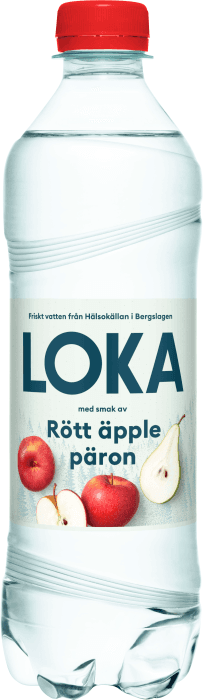 Vatten Kolsyrat Rött Äpple Päron