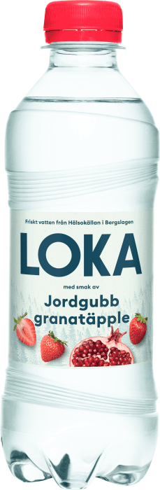 Vatten Kolsyrat Jordgubb & Granatäpple