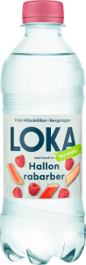 Vatten Kolsyrat Hallon Rabarber