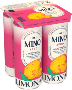 Limonata Hallon Svartvinbär Zero 4x33cl