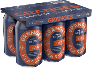 Gränges Lättöl 2,1% Lättöl Burk