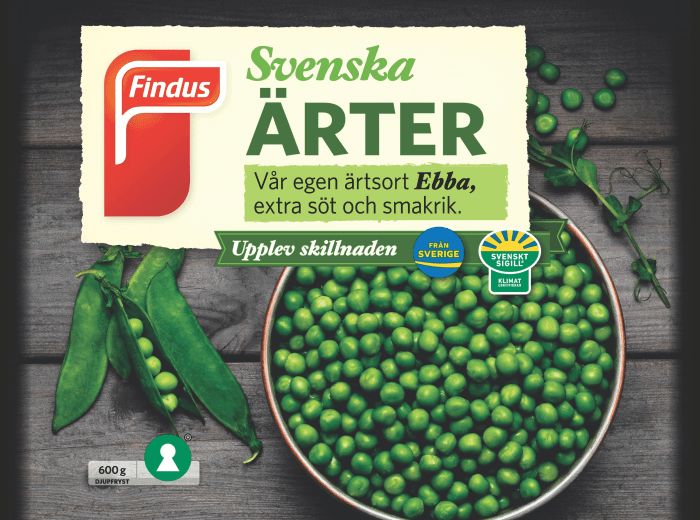 Svenska Ärter Frysta