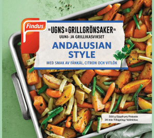 Grönsaksmix Andalusia Style Fryst