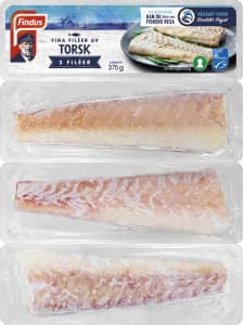 Torskfiléer MSC Fryst
