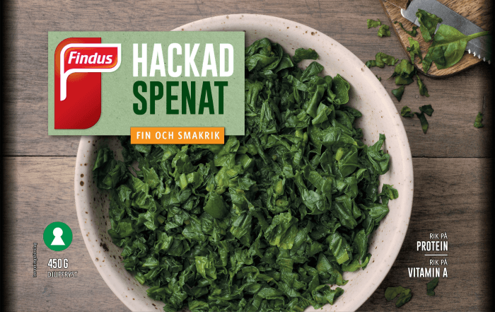 Spenat Hackad Fryst