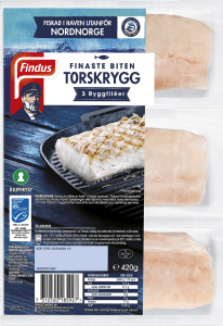 Torskryggfilé Fryst MSC