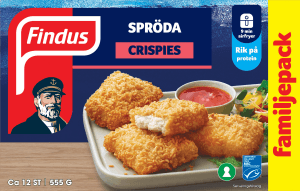 Spröda Crispies Fryst MSC