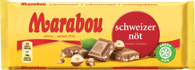 Chokladkaka Schweizernöt